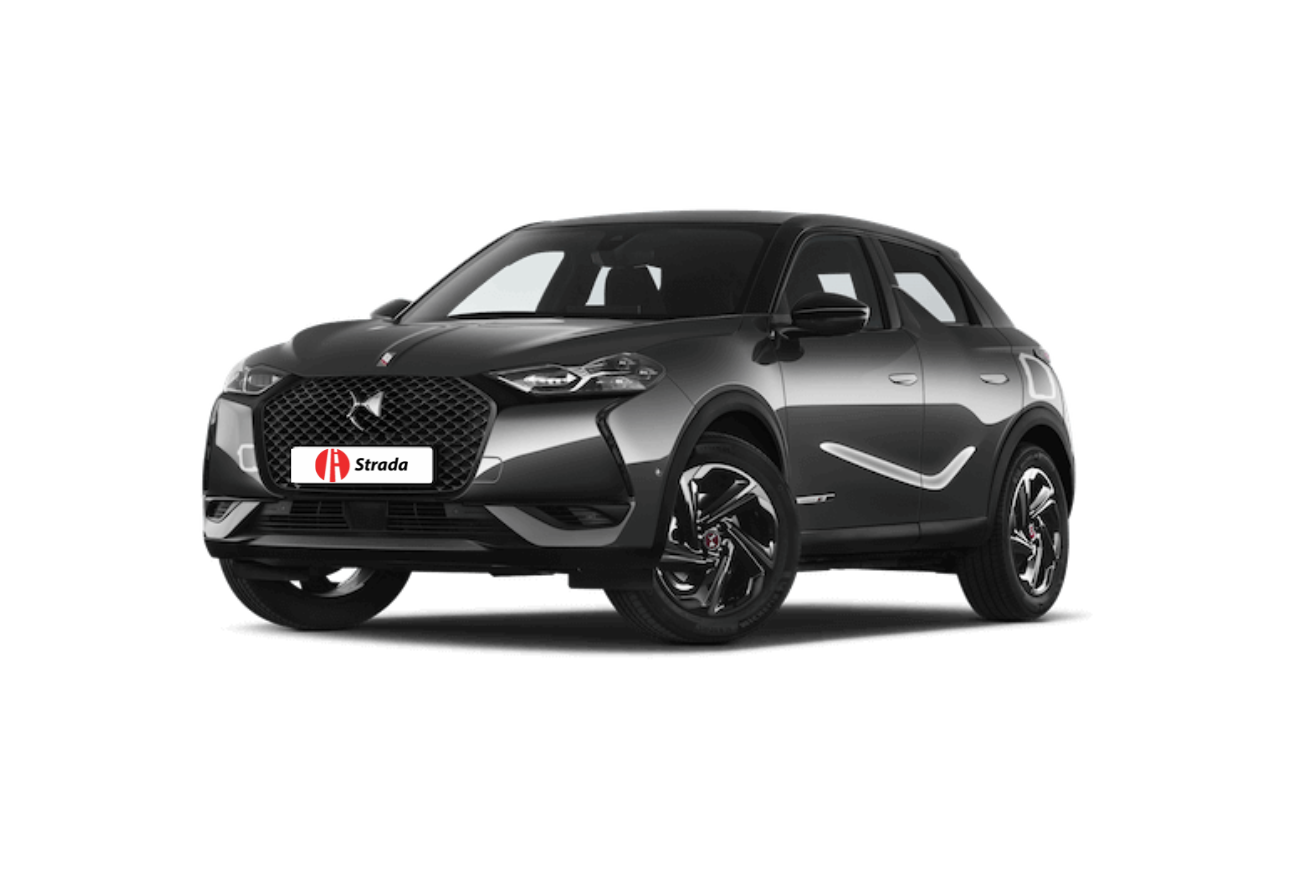 DS 3 PureTech 100 Bastille Business noleggio a breve e medio termine Strada con carta di creditoo